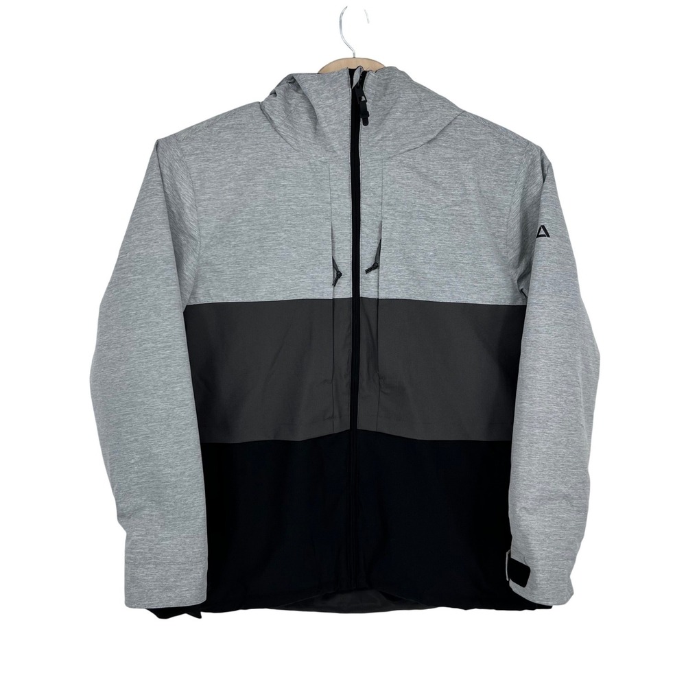 Tec-One Explorer Ski Jacket Mens 2XL Black Grey Waterproof Insulated Winter NEW